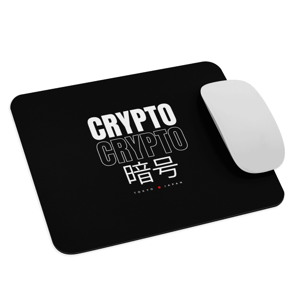 Crypto x Tokyo Japan Mouse Pad