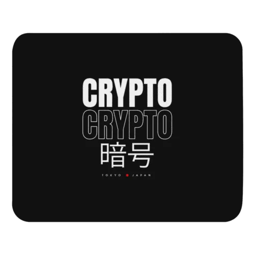 Crypto x Tokyo Japan Mouse Pad