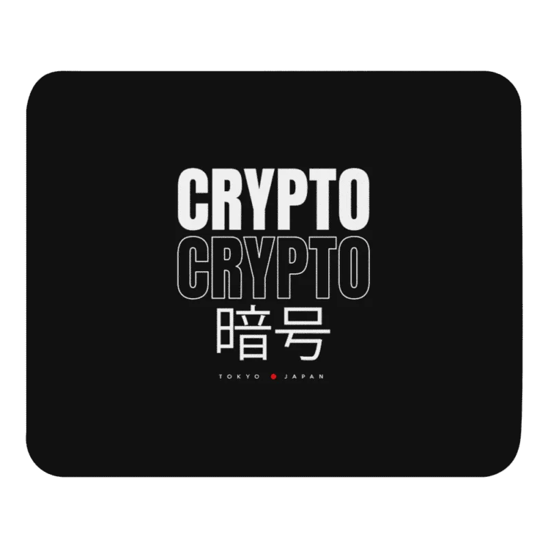 Crypto x Tokyo Japan Mouse Pad