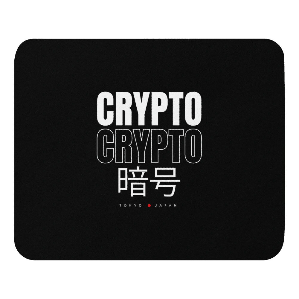 Crypto X Tokyo Japan Mouse Pad