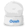 DASH White Cuffed Beanie