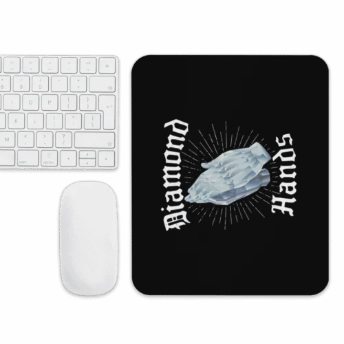 Diamond Hands Mouse Pad