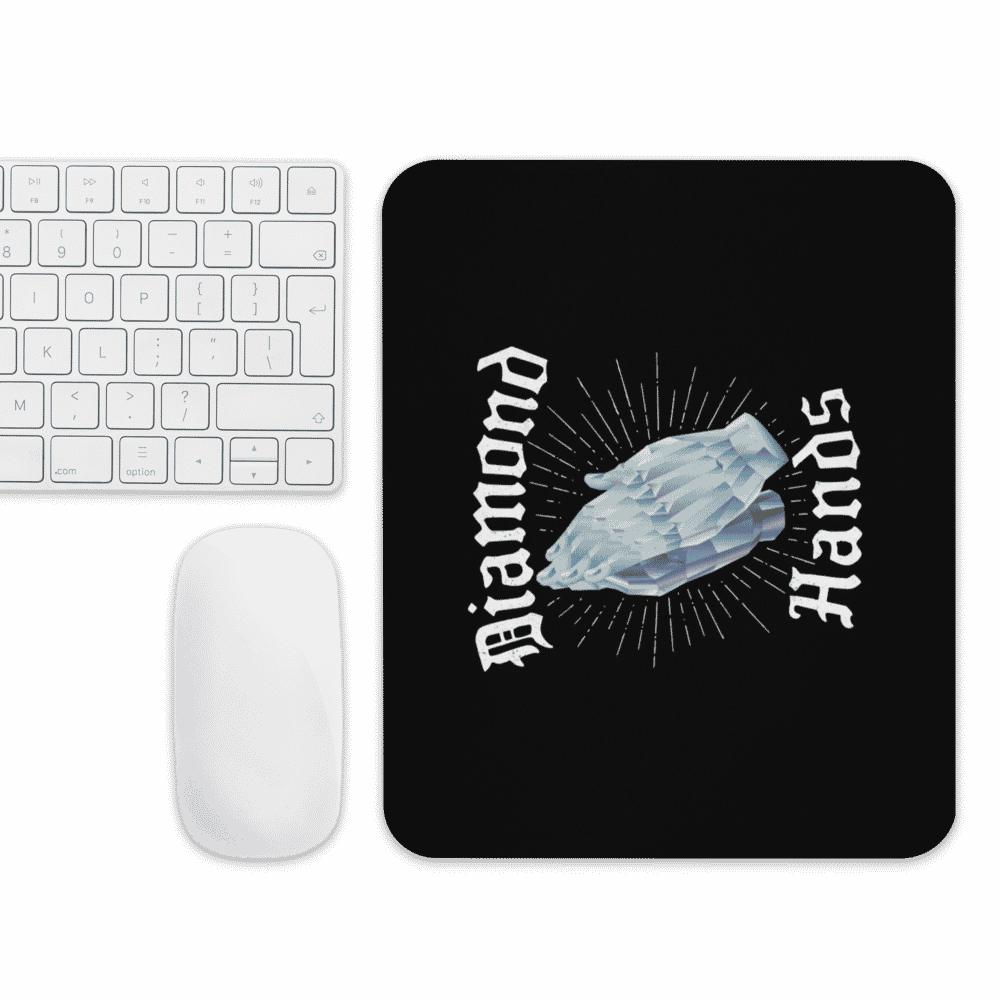 Diamond Hands Mouse Pad