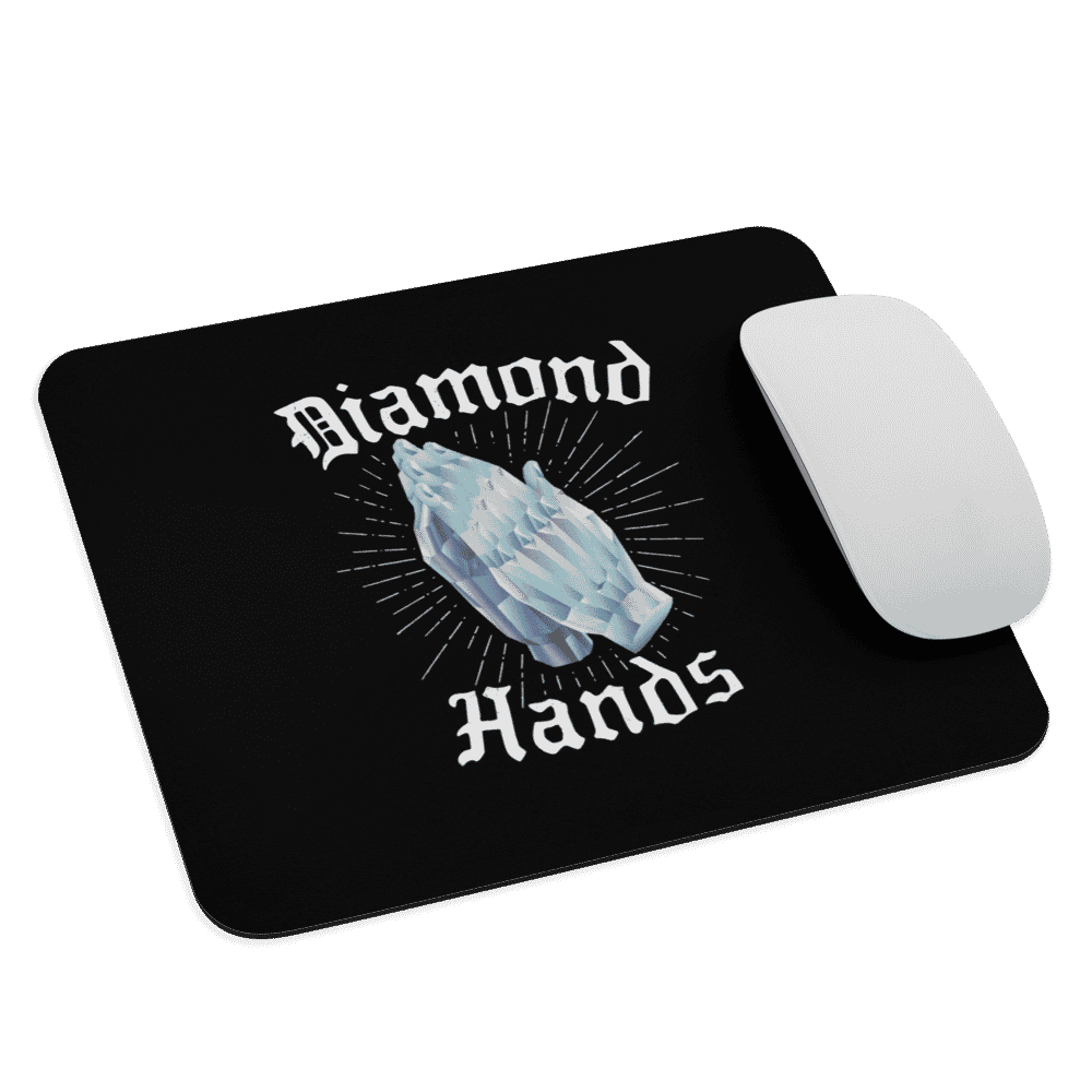 Diamond Hands Mouse Pad