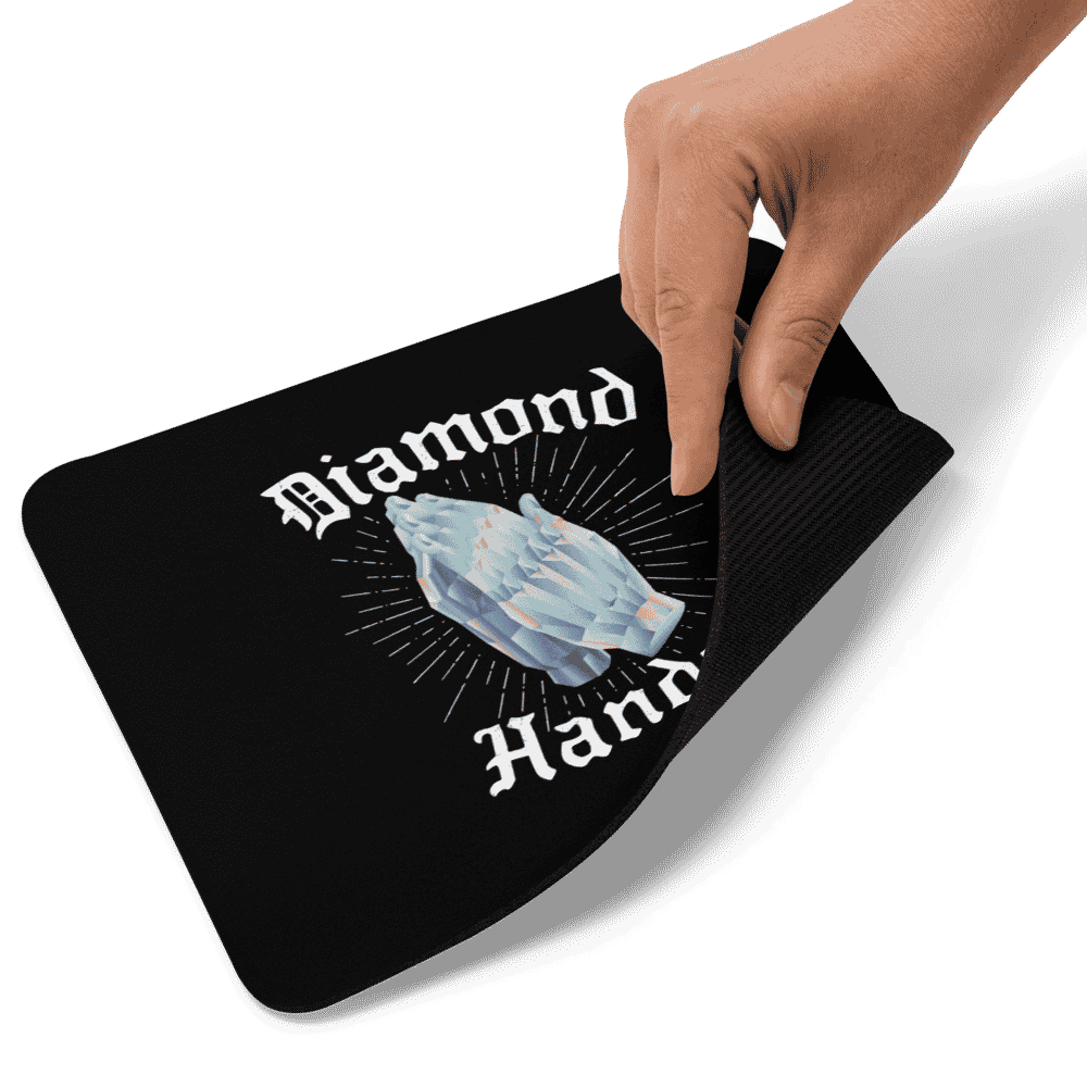 Diamond Hands Mouse Pad