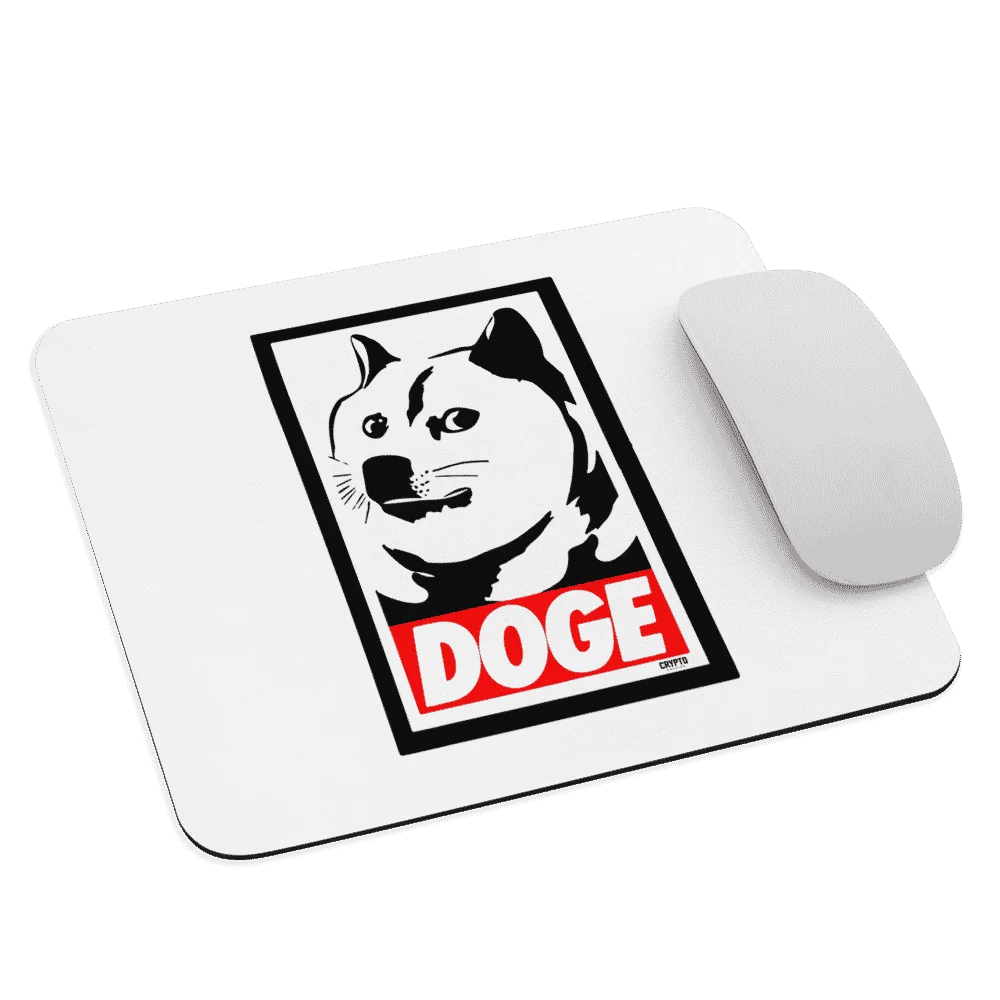 Doge Stencil Mouse Pad - Image 3