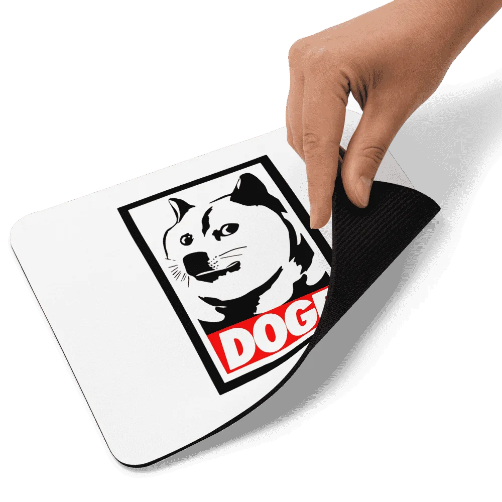 Doge Stencil Mouse Pad - Image 4