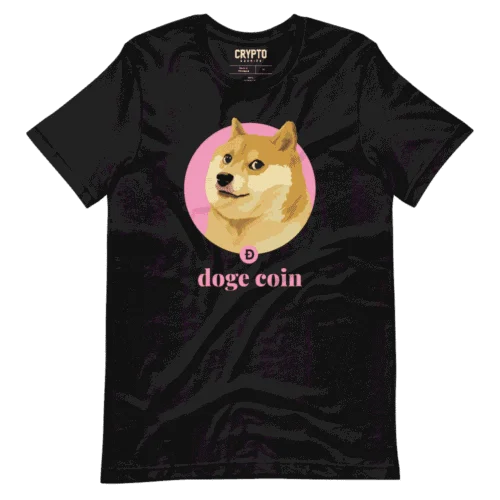DogeCoin Pink T-Shirt