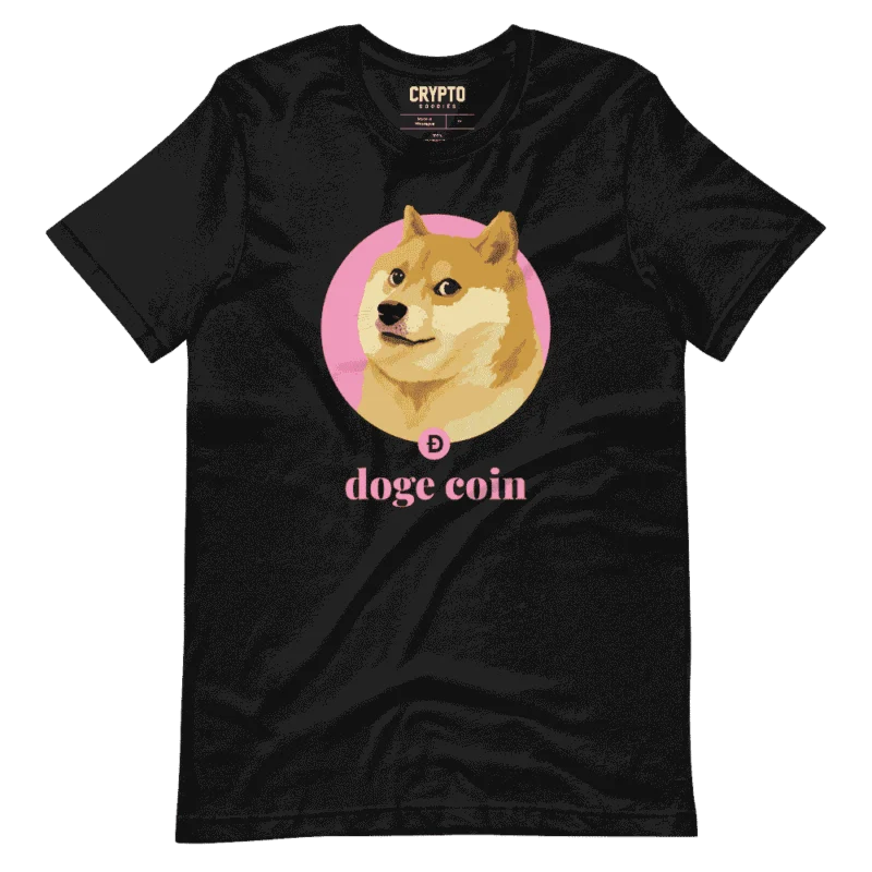 DogeCoin Pink T-Shirt