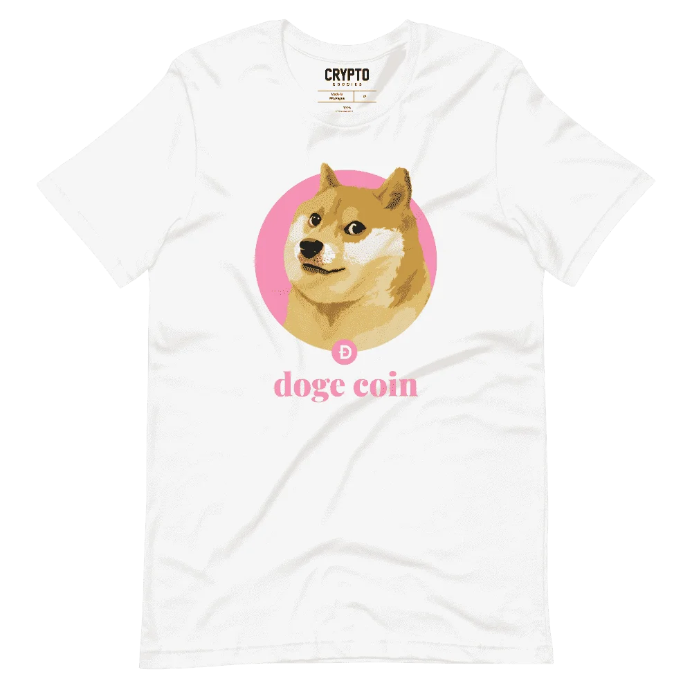 DogeCoin Pink T-Shirt - Image 3