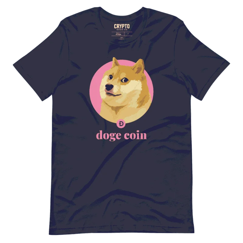 DogeCoin Pink T-Shirt