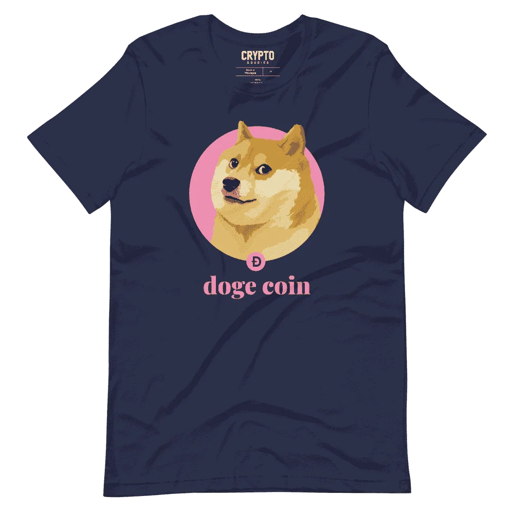 DogeCoin Pink T-Shirt