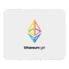 Ethereum Girl Mouse Pad