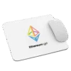 Ethereum Girl Mouse Pad