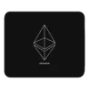 Ethereum Outlined Logo Mouse Pad