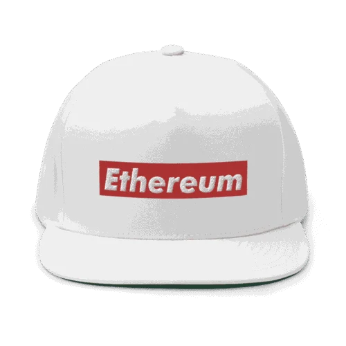 Ethereum (RED) Flat Bill Cap