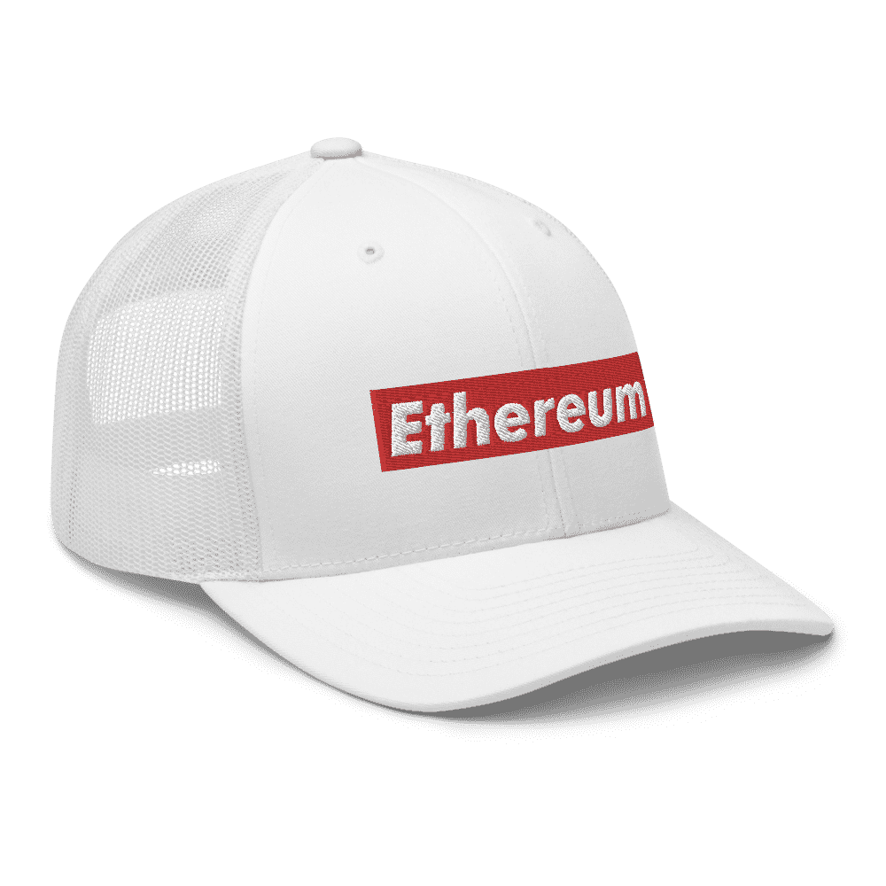 Ethereum (RED) Trucker Cap