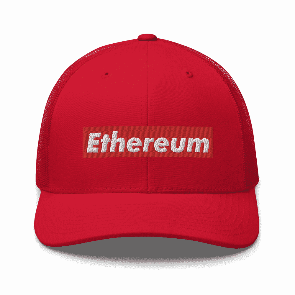 Ethereum (RED) Trucker Cap