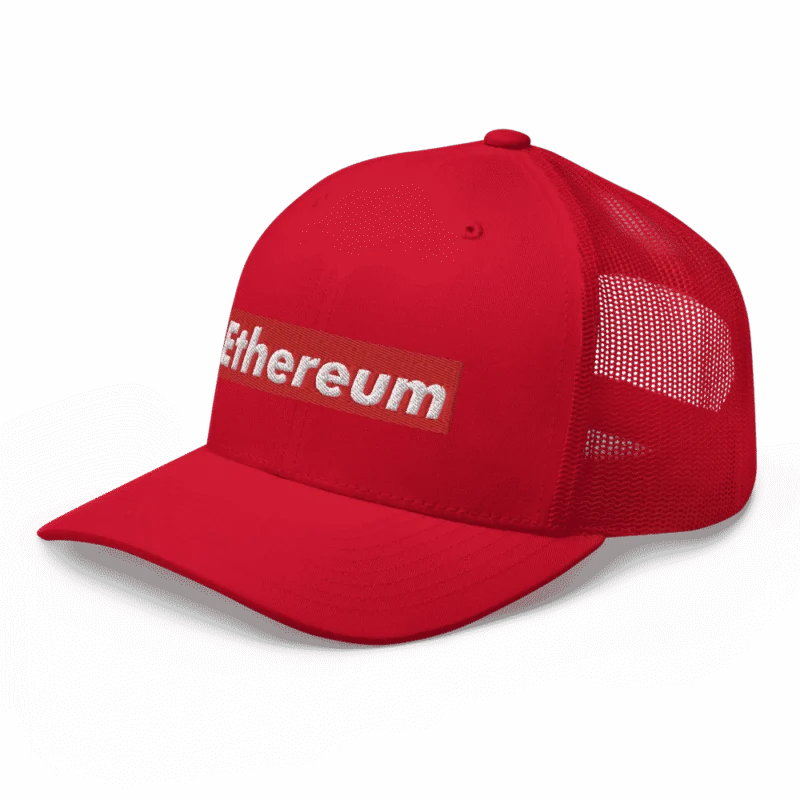 Ethereum (RED) Trucker Cap