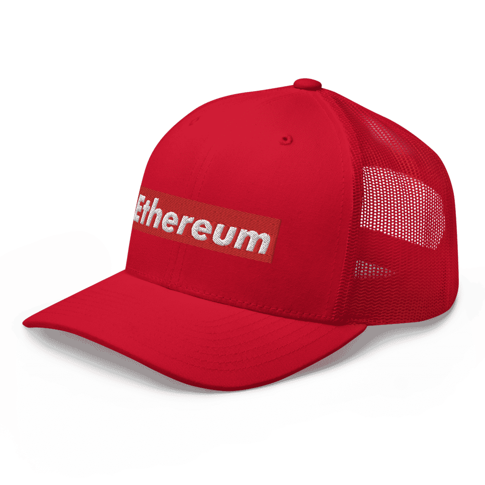 Ethereum (RED) Trucker Cap
