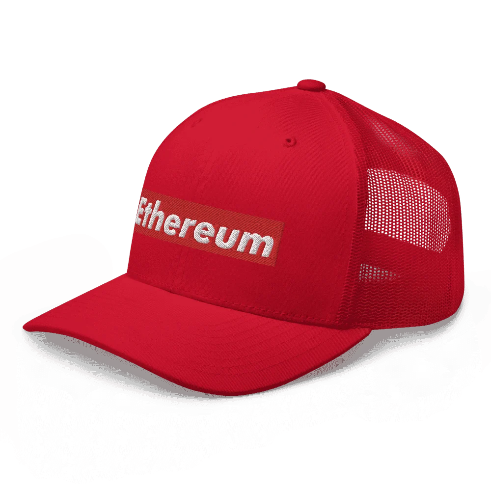 Ethereum (RED) Trucker Cap - Image 7