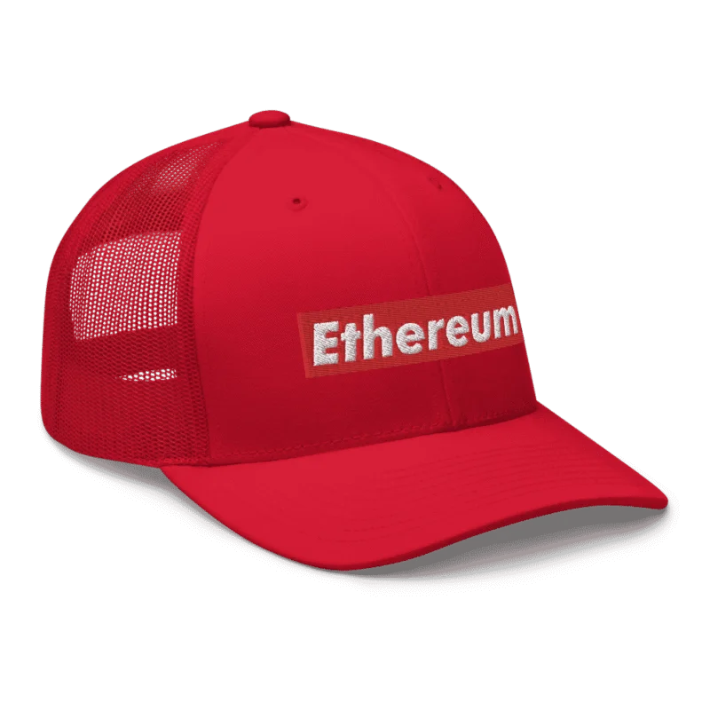 Ethereum (RED) Trucker Cap