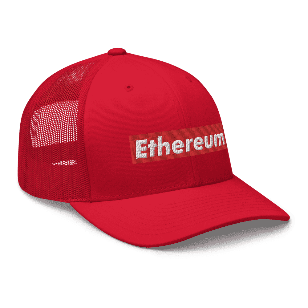 Ethereum (RED) Trucker Cap