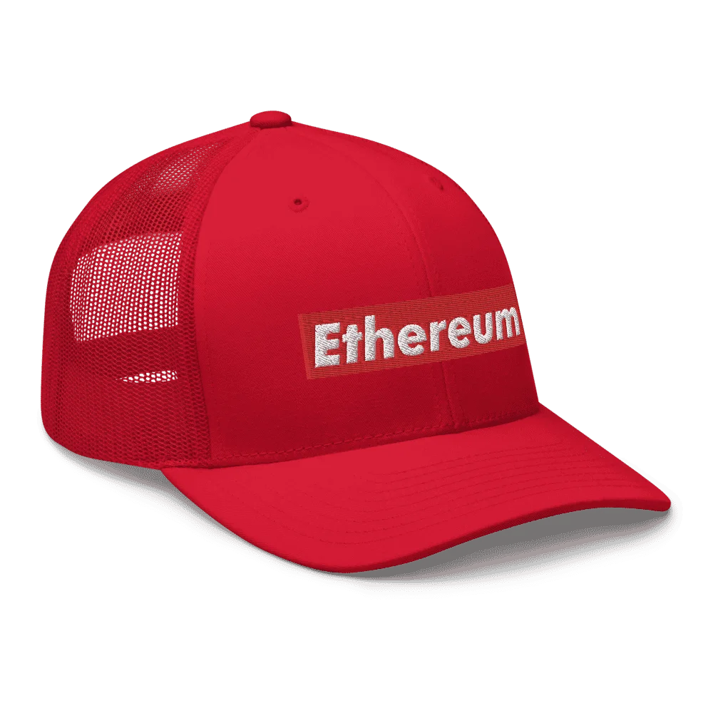 Ethereum (RED) Trucker Cap - Image 8