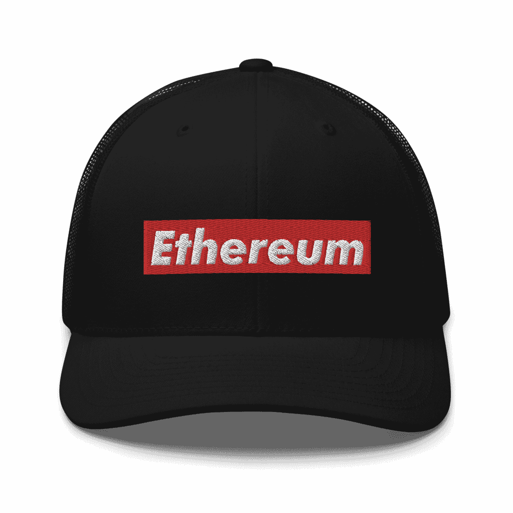 Ethereum (Red) Trucker Cap