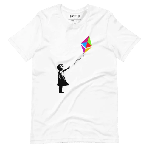 Ethereum x Banksy Baloon Girl T-Shirt
