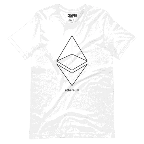 Ethereum x Black Outline Logo T-Shirt