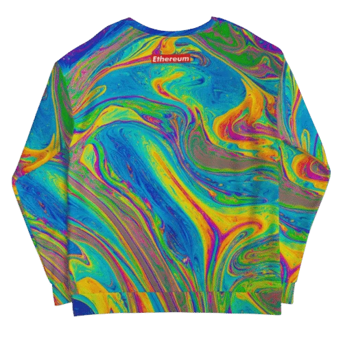 Ethereum x Fashion Rainbow Sweatshirt