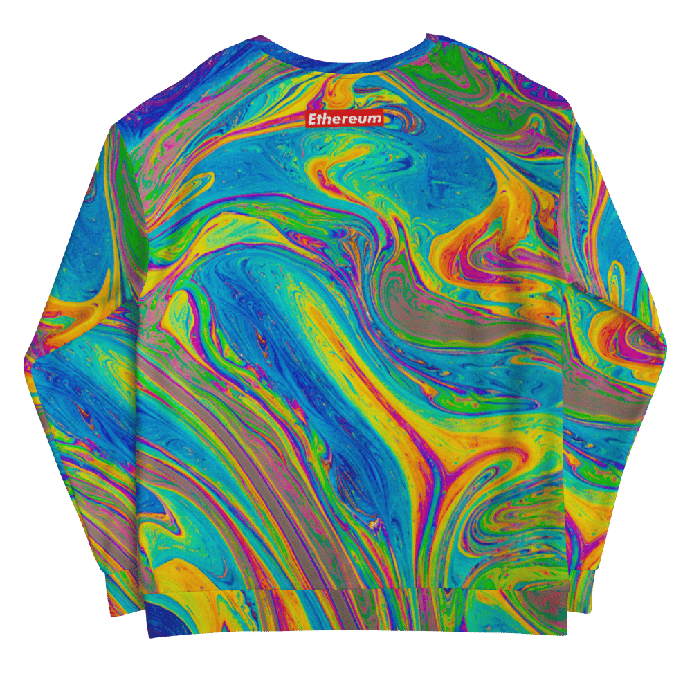 Ethereum x Fashion Rainbow Sweatshirt