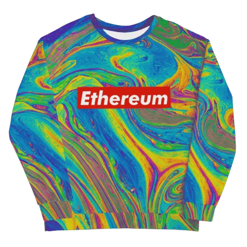 Ethereum x Fashion Rainbow Sweatshirt