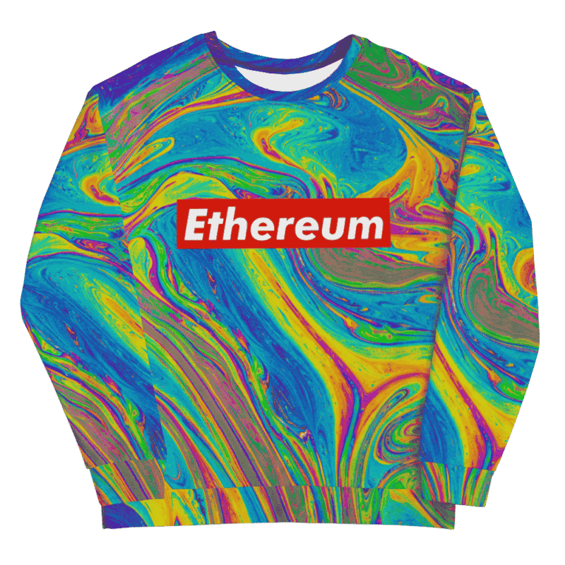 Ethereum x Fashion Rainbow Sweatshirt
