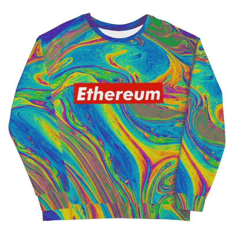 Ethereum x Fashion Rainbow Sweatshirt