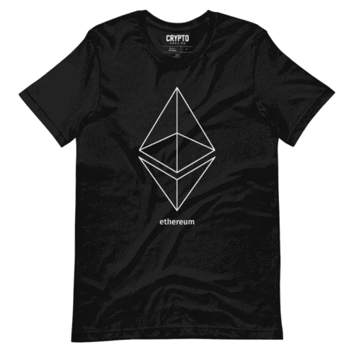 Ethereum x White Outline Logo T-Shirt