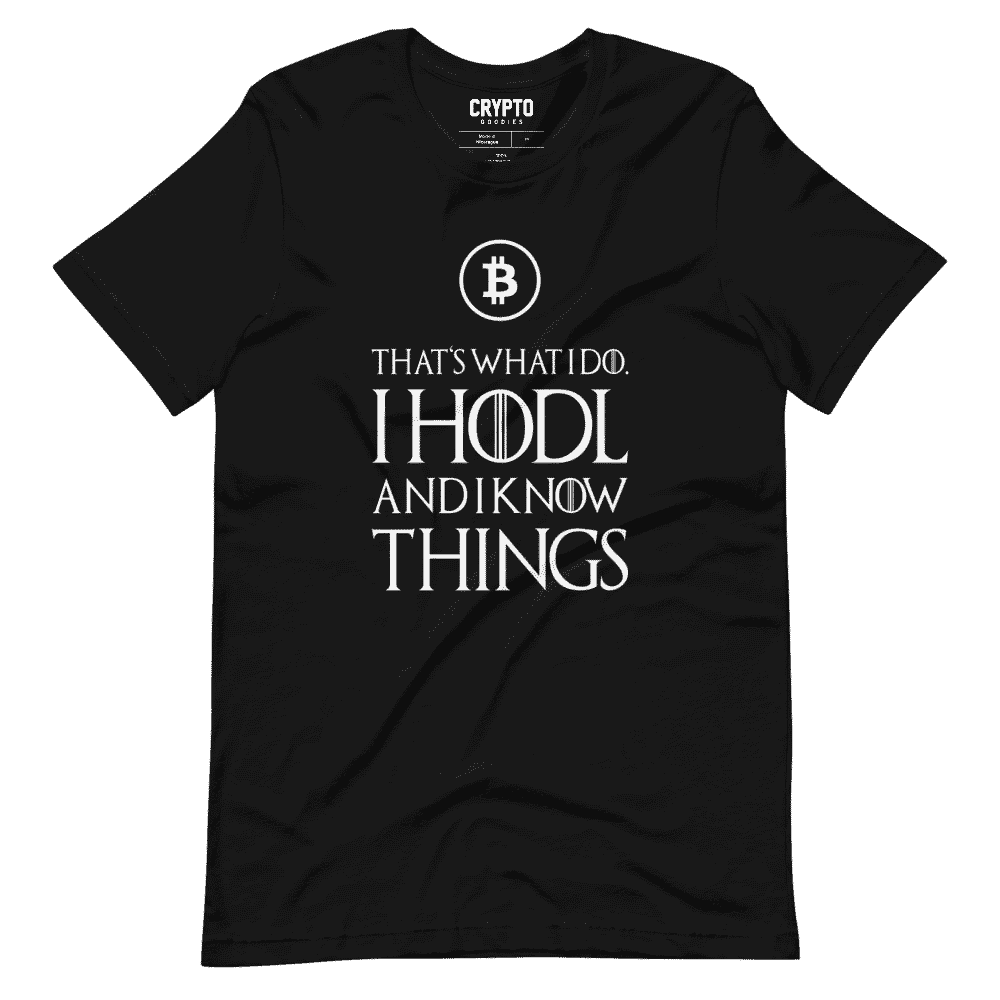 I HODL & I Know Things T-Shirt