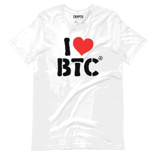 I Love BTC T-Shirt