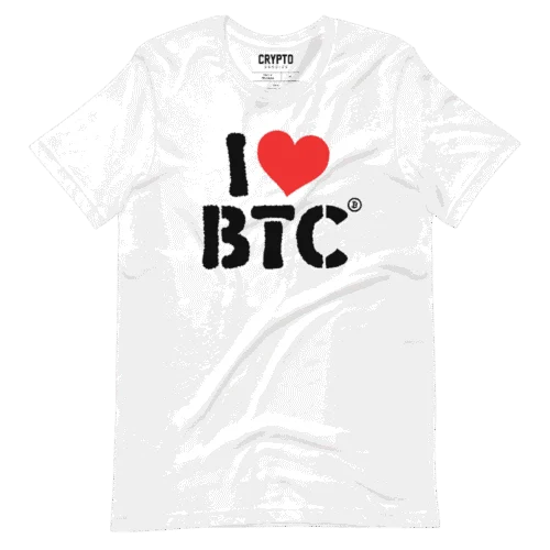 I Love BTC T-Shirt