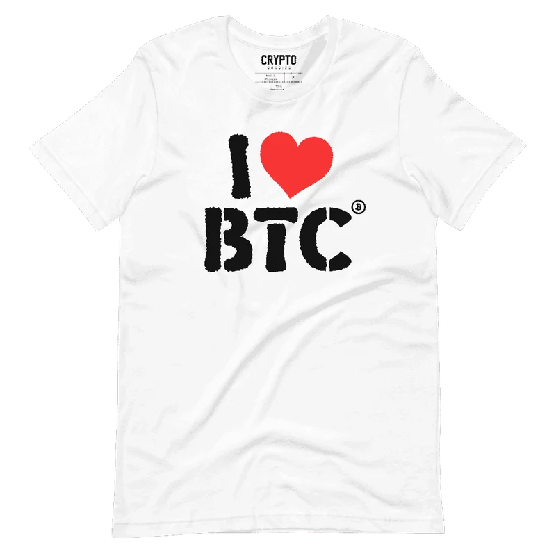 I Love BTC T-Shirt