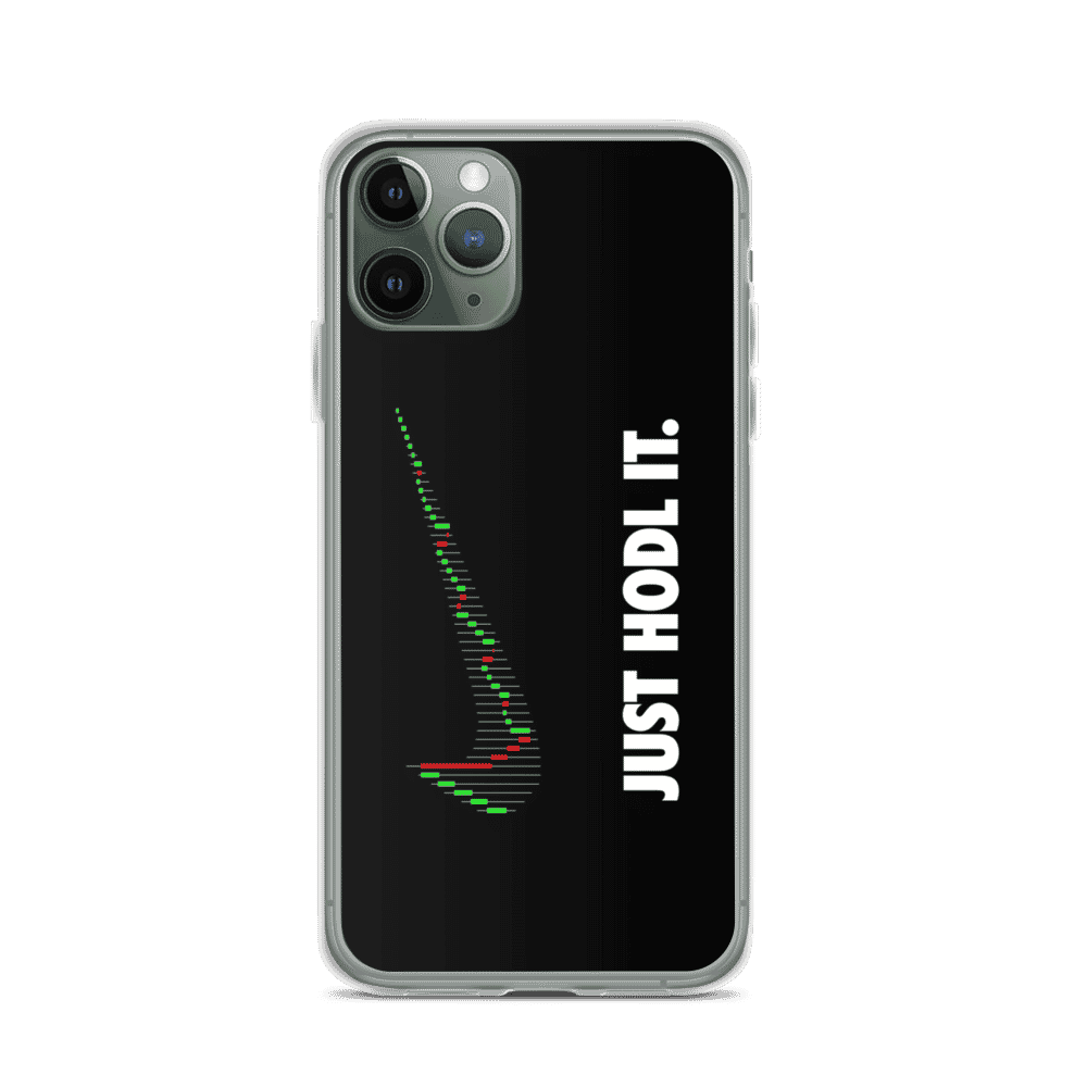 iphone case iphone 11 pro case on phone 6183e5706dd4b - Just HODL It iPhone Case