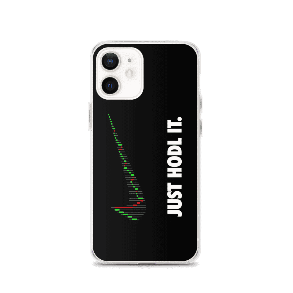 iphone case iphone 12 case on phone 6183e5706df0b - Just HODL It iPhone Case