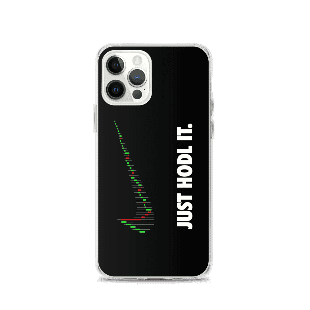 iphone case iphone 12 pro case on phone 6183e5706e0db - Just HODL It iPhone Case