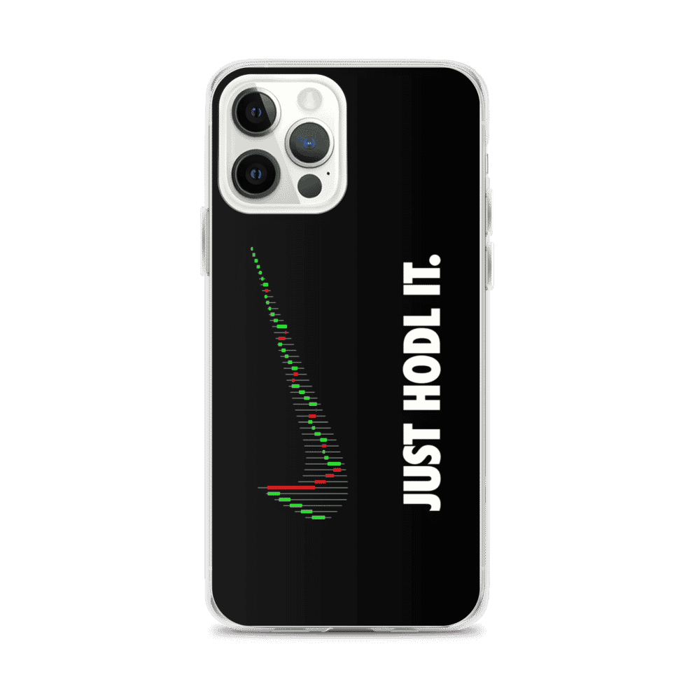 iphone case iphone 12 pro max case on phone 6183e5706c58d - Just HODL It iPhone Case