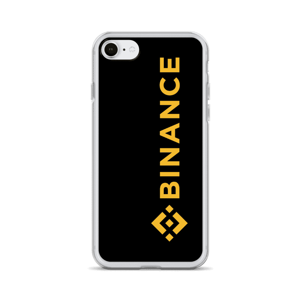 iphone case iphone se case on phone 6183e834f3864 - Binance Large Logo iPhone Case