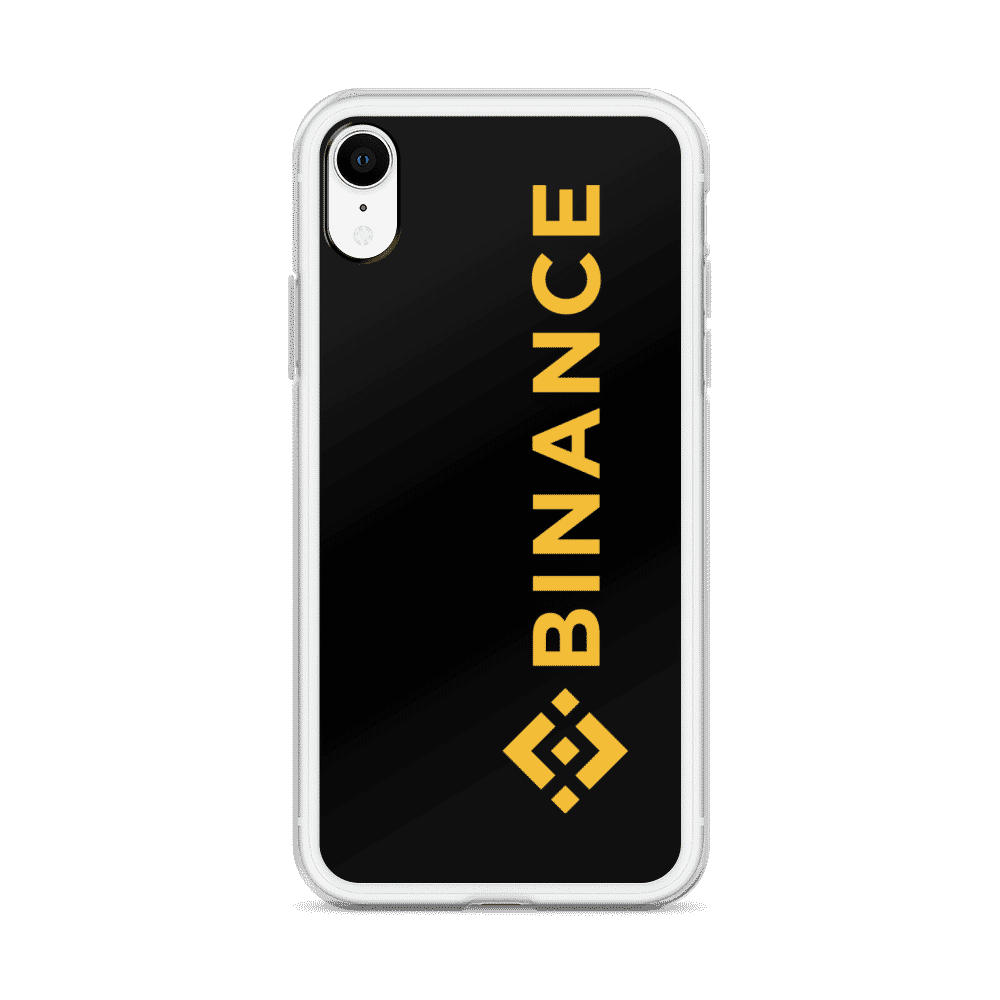 iphone case iphone xr case on phone 6183e834f3938 - Binance Large Logo iPhone Case