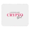 Legendary Crypto Girl Mouse Pad