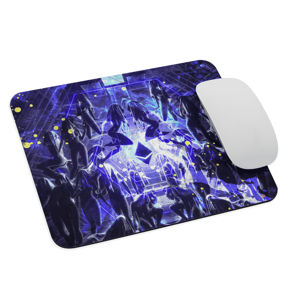 mouse pad white front 618935d88bb16 - Ether Cult Mouse Pad