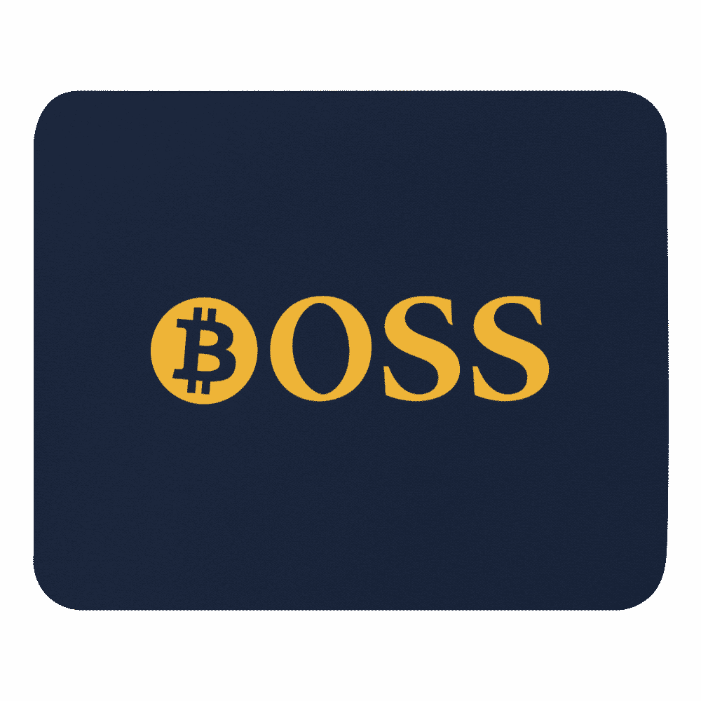 BOSS x Bitcoin Mouse Pad - 